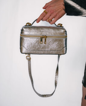 Sac argenté brillant VANITY Sac argenté brillant VANITY