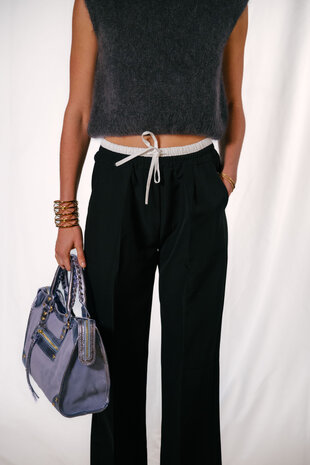 MELINDINA pantalon noir MELINDINA pantalon noir