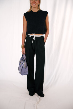 MELINDINA pantalon noir MELINDINA pantalon noir