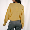 LOVE pull jaune poussin LOVE pull jaune poussin