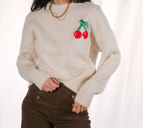 CERISETTE pull beige mon chéri