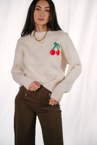 CERISETTE pull beige mon chéri