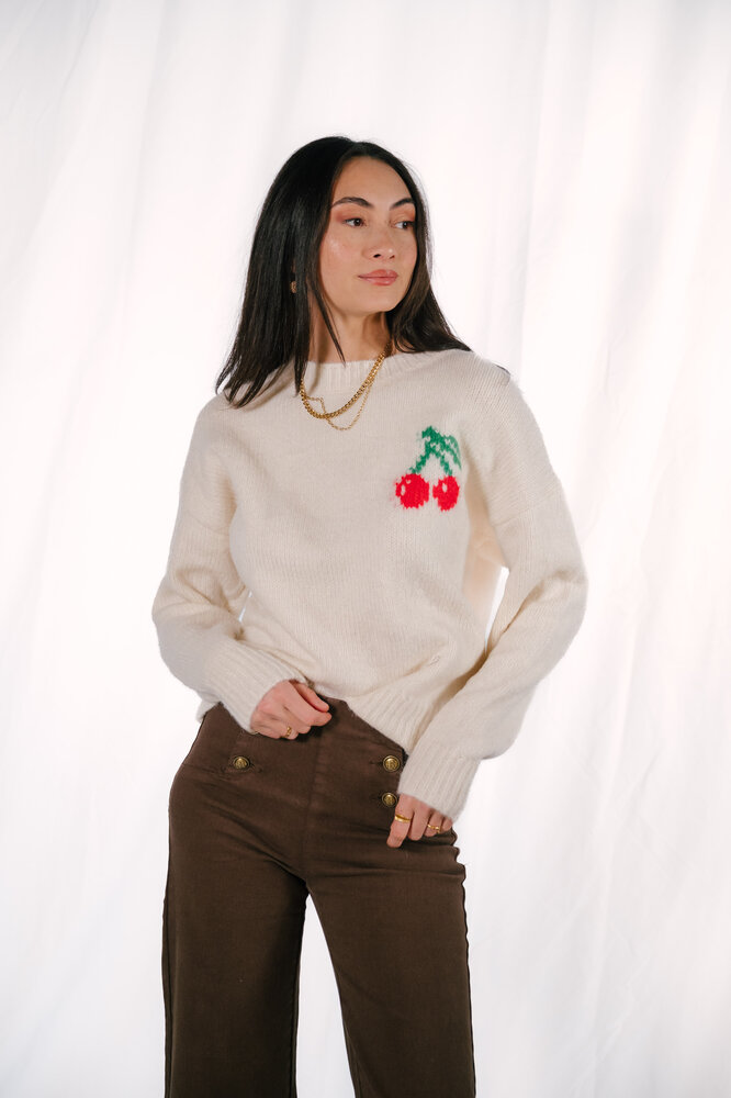 CERISETTE pull beige mon chéri