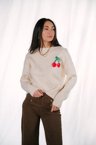 CERISETTE pull beige mon chéri