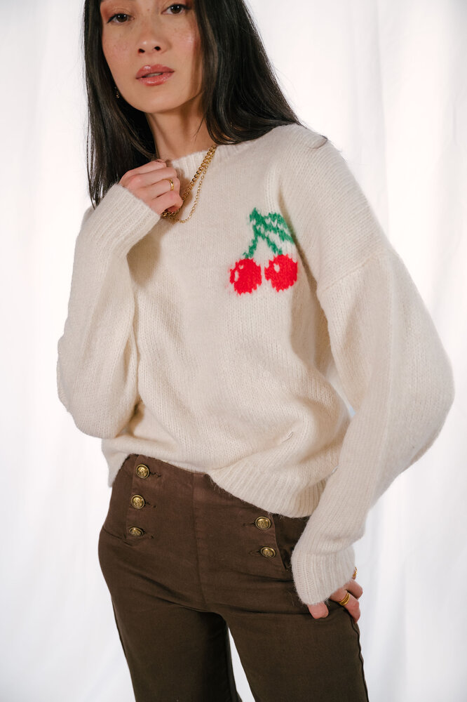 CERISETTE pull beige mon chéri
