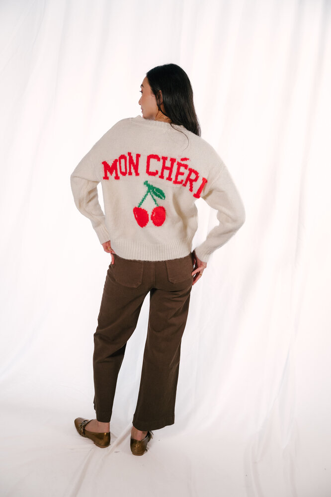 CERISETTE pull beige mon chéri