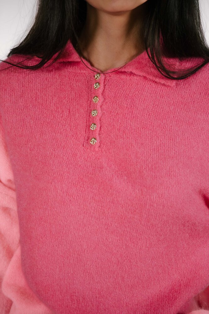 SELMIA pull rose bonbon SELMIA pull rose bonbon
