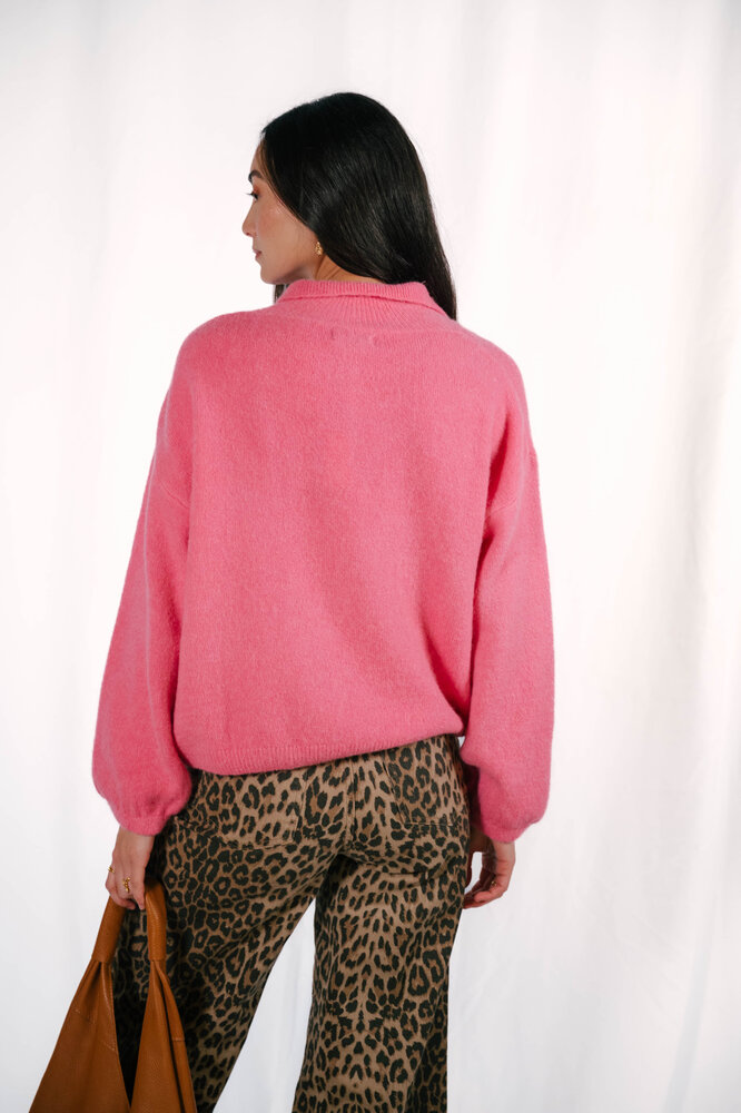 SELMIA pull rose bonbon SELMIA pull rose bonbon