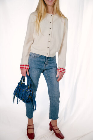 BALLIE gilet blanc BALLIE gilet blanc