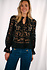 FELINDRA blouse en dentelle noire