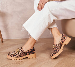 BALDIN mocassins leopard BALDIN mocassins leopard
