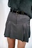 MERYGANE mini jupe plissée grise