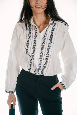 DORIANA chemise légère blanche