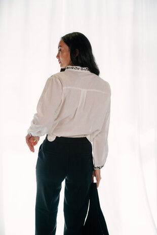 DORIANA chemise légère blanche