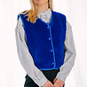 YELENE veste sans manches bleu roi YELENE veste sans manches bleu roi