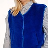 YELENE veste sans manches bleu roi YELENE veste sans manches bleu roi