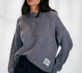 DEBBIE pull gris