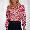 SYBILLE chemise fleurie rose SYBILLE chemise fleurie rose
