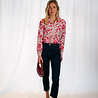 SYBILLE chemise fleurie rose SYBILLE chemise fleurie rose