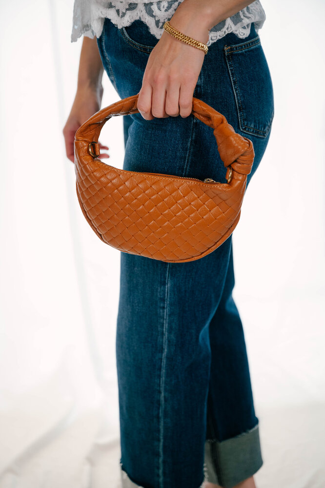 MELISSIE sac camel à nœud MELISSIE sac camel à nœud