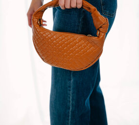 MELISSIE sac camel à nœud