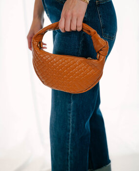 MELISSIE sac camel à nœud MELISSIE sac camel à nœud
