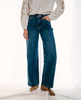 CELESTINE jean denim wide