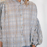 TONIA chemise à carreaux bleu ciel TONIA chemise à carreaux bleu ciel