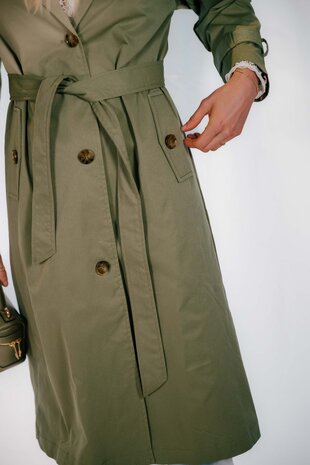 CORALIE trench vert