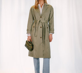 CORALIE trench vert