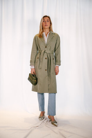 CORALIE trench vert