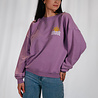 ISALIA sweat violet avec un imprimé soleil ISALIA sweat violet avec un imprimé soleil