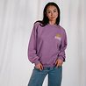 ISALIA sweat violet avec un imprimé soleil ISALIA sweat violet avec un imprimé soleil