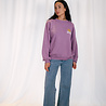ISALIA sweat violet avec un imprimé soleil ISALIA sweat violet avec un imprimé soleil