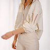 NOUGA chemise crème avec broderie NOUGA chemise crème avec broderie