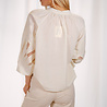 NOUGA chemise crème avec broderie NOUGA chemise crème avec broderie