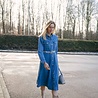 ROSALIE robe longue en jean ROSALIE robe longue en jean