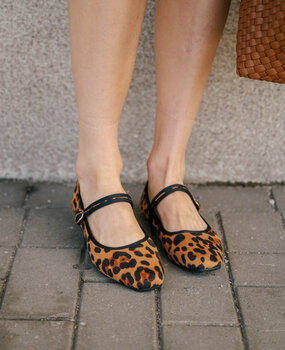 JINDALI ballerines léopard