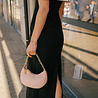 LEILA robe longue noire et blanche LEILA robe longue noire et blanche