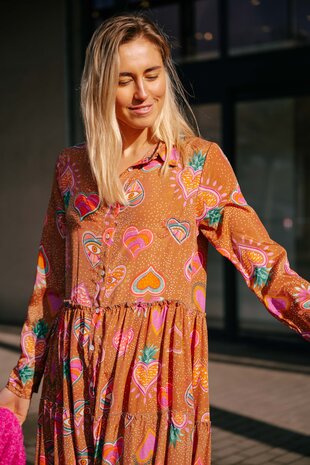 ORANE robe longue fluide