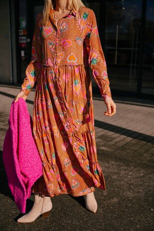 ORANE robe longue fluide