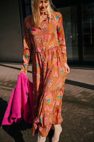 ORANE robe longue fluide