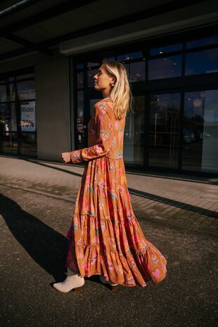 ORANE robe longue fluide