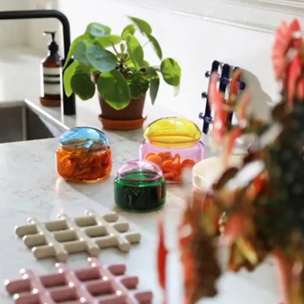 PUFFY pot rose PUFFY pot rose