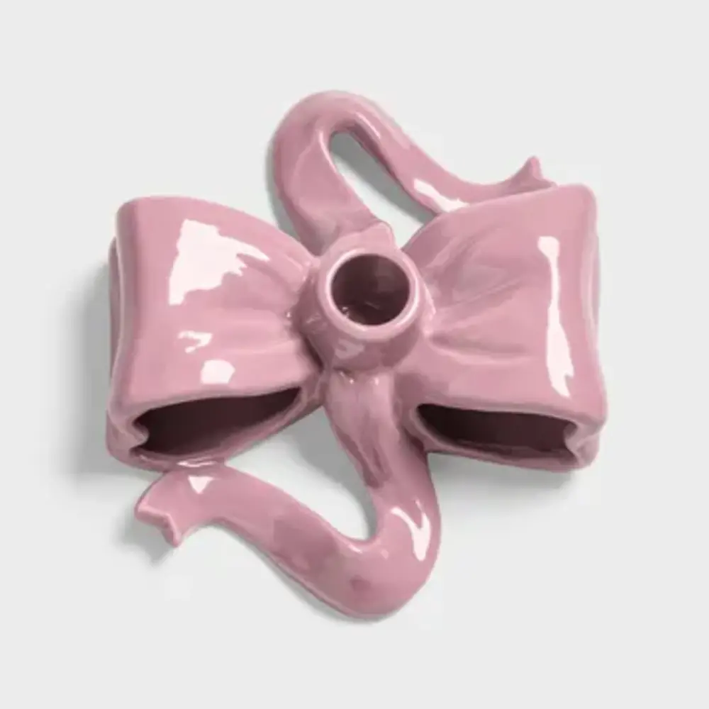 RIBBON bougeoir rose RIBBON bougeoir rose