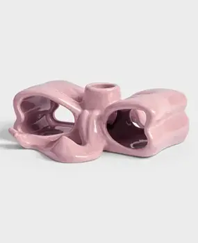 RIBBON bougeoir rose RIBBON bougeoir rose