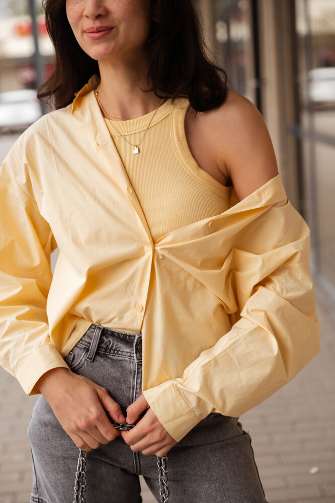 EMNA chemise jaune EMNA chemise jaune