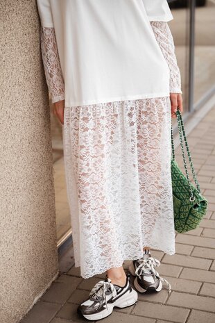 LILY robe blanc