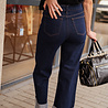 LOANE jean bleu foncé avec bords LOANE jean bleu foncé avec bords