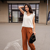 LUCILLA pantalon taupe LUCILLA pantalon taupe